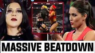 3 MINS AGO!😱 NIKKI BELLA Attacks & Betray STEPHANIE VAQUER at WWE Raw!
