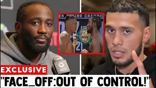 3 MINS AGO: Terence Crawford & David Benavidez HEATED FIRST FACE OFF — Security Steps In
