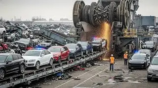 30 Most Insane Shredding & Crushing Machines That Obliterate Everything | Scrap Processing #11
