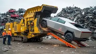 30 Most Insane Shredding & Crushing Machines That Obliterate Everything | Scrap Processing #11