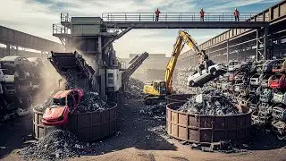 30 Most Insane Shredding & Crushing Machines That Obliterate Everything | Scrap Processing #12