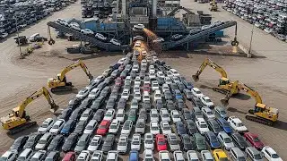 30 Most Insane Shredding & Crushing Machines That Obliterate Everything | Scrap Processing #8