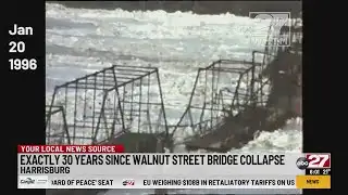 30 years ago today, the Walnut Street Bridge collapsed