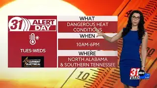 31 Alert Days in effect mid-week