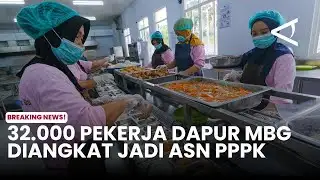32,000 MBG kitchen workers appointed as ASN