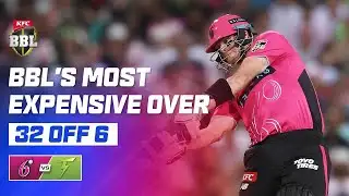 32 OFF! 😱 Steve Smith Blasts Most Expensive Over in BBL History | #BBL15