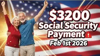 $3200 Social Security Payment Lands Feb 1! 💸 Are You Ready, Banks?