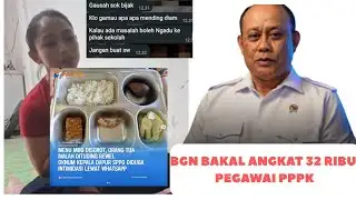 32000 PEGAWAI MBG AKAN DIANGKAT PPPK‼️