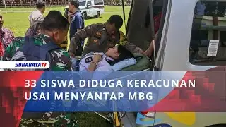 33 SISWA DIDUGA KERACUNAN USAI MENYANTAP MBG