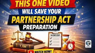 33rd BJS  || Complete Partnership Act in One Video | |