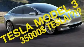 35000$ FOR A TESLA?!?! | Tesla Model 3 Revealed