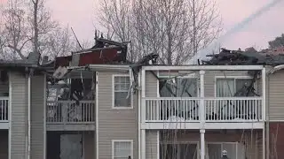 38 people displaced after large fire at Columbia apartment complex