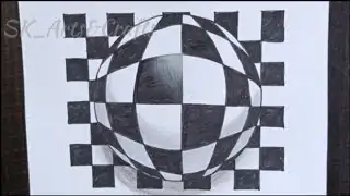 3d illusion drawing easy