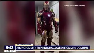 3D printed Ironman costume makes news 2024