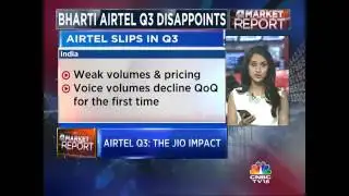 #3QWithCNBCTV18: Bharti Airtel Disappoints