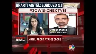 #3QWithCNBCTV18: BHARTI AIRTEL Q3 DISAPPOINTS