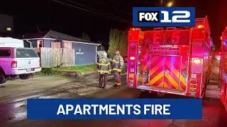 4 apartments damaged, 13 displaced in Hillsboro apartment fire