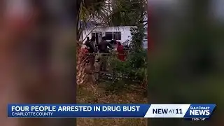 4 arrested in Charlotte County drug bust