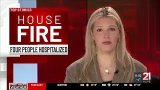 4 hospitalized after house fire on Fort Wayne’s south side