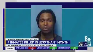 4 inmates killed in less than 1 month at Las Vegas-area prison