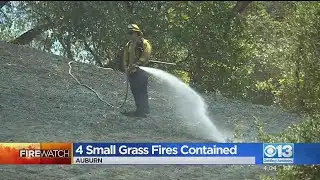 4 Small Grass Fires Contained In Auburn