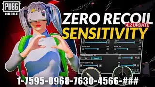 40 fps best ☠️ Bgmi Sensitivity settings 2026 🥵 | Zero recoil sensitivity🔥Bgmi/pubg💥