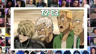 (40 + Reactors) One Punch Man Season 3 Episode 3 Mega Reactions Mashups