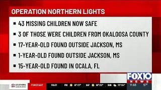 43 missing children recovered in north Florida operation