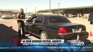 44 new Border Patrol agents to work Tucson Sector