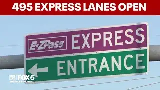495 express lanes open in time for holiday travel | FOX 5 DC