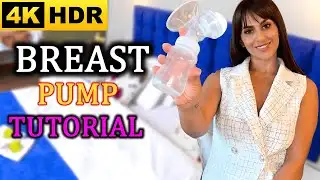 [4K] Breastfeeding with Angel | Let’s Pump With Me | Advance & Tutorial Breast Pump Training
