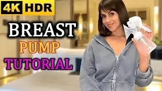 [4K] Breastfeeding with Angel | Let’s Pump With Me | Advance & Tutorial Breast Pump Training