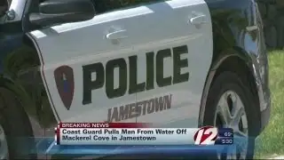 5:30P breaking news jamestown man pulled from water
