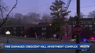 5 displaced after apartment fire in Crescent Hill
