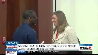 5 Jasper County principals honored