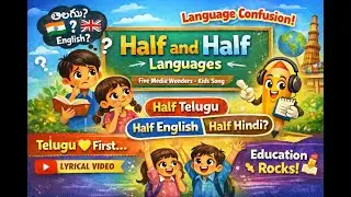 5 Media Wonders YouTube Kids Songs ׀ “సగం సగం భాషలు” ׀