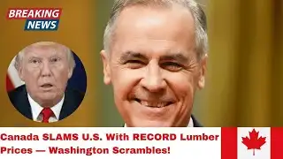 5 MINT AGO  Canada Hits Back  U S  Faces RECORD Lumber Shock
