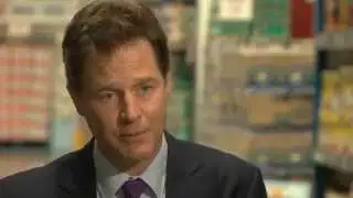 5 News spends a day with Nick Clegg