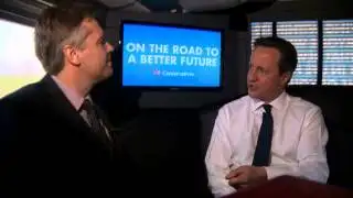 5 News spends the day with David Cameron