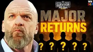 5 WWE Survivor Series 2025 MAJOR RETURNS!