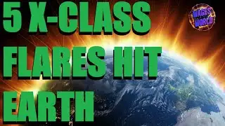 5 X-class flares hit earth from most active sunspot in 20 years