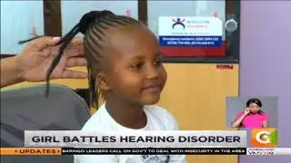 5-year-old Mueni battling hearing disorder