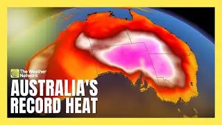 50°C Heat Dome Shatters Records Across Australia | #forecast