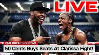 50 Cent Buys Up EVERY TICKET At Claressa Shields FIGHT!