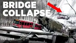 50-Year Old Bridge Collapses In Pittsburgh