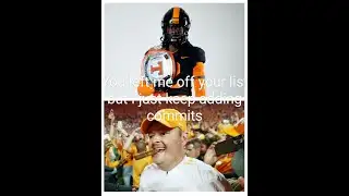 52 days! Heupel left off the list! New commit! and more recruiting news!