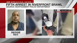 5th arrest made in Montgomery riverfront brawl