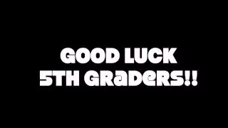 5th grade ClapOut 2022