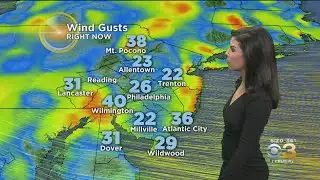 6 AM Saturday Forecast: Whipping Winds Continue
