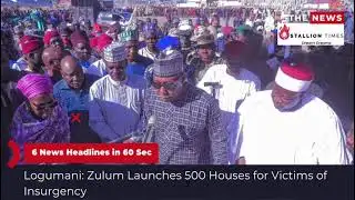 6 News Headlines in 60 Sec @ Noon